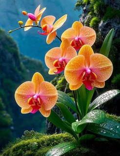 Diamond Painting Orchidee